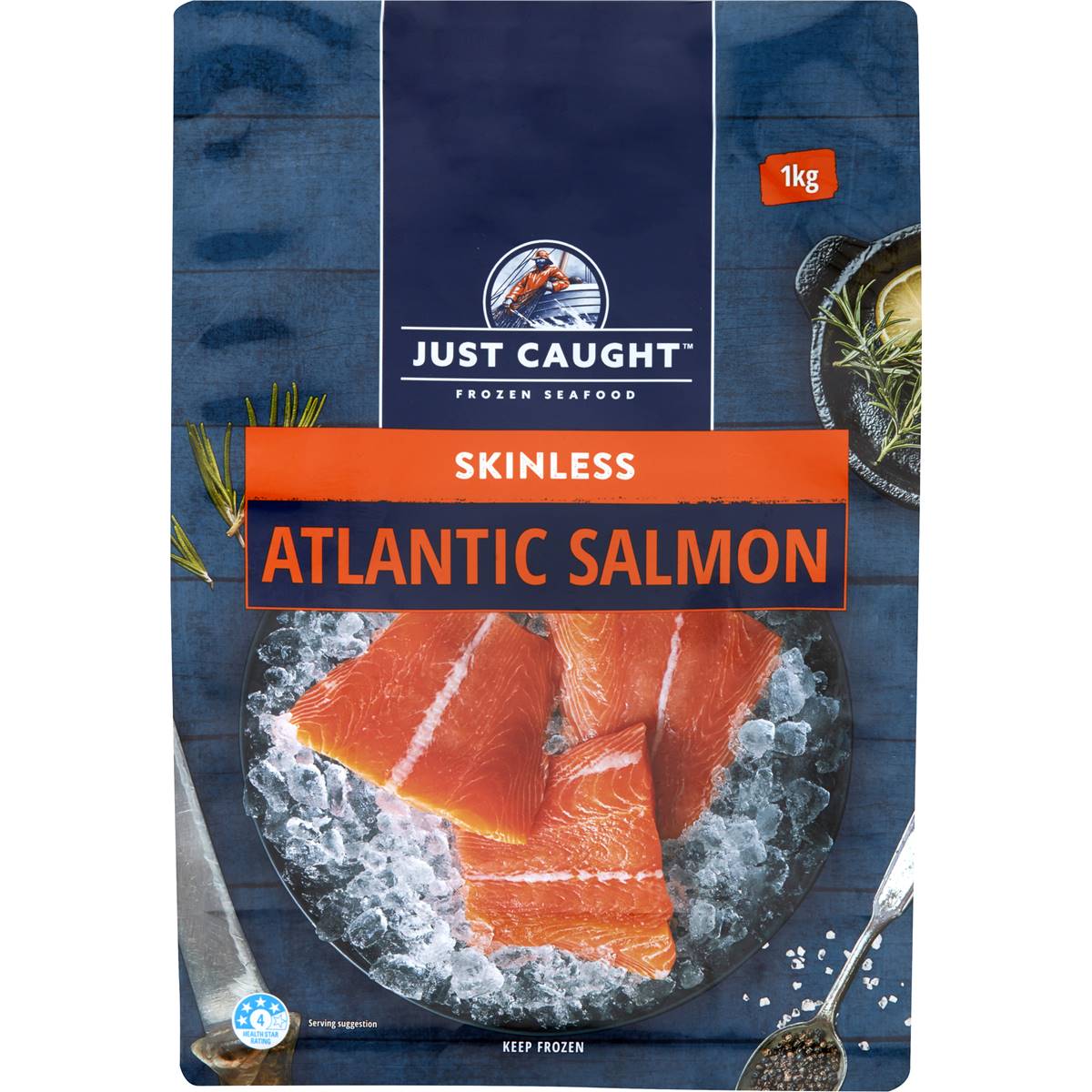 Frozen Salmon